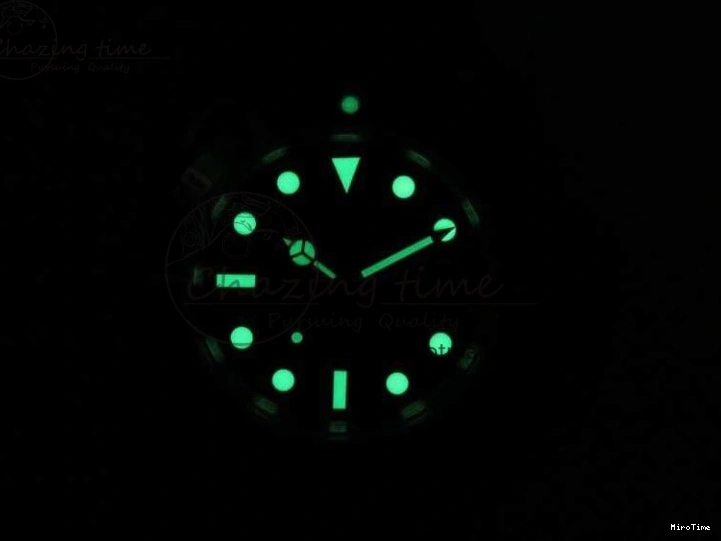 MiroTime 0106 Submariner 16610 LV Green No Rehaut Engraving JF 1:1 Best Edition On SS Bracelet SH ZeroBulk 3543